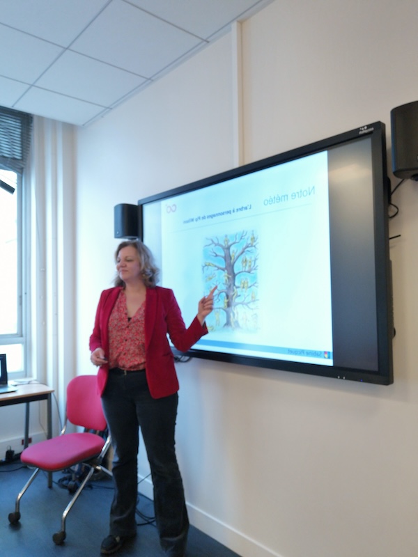 sabine en présentation