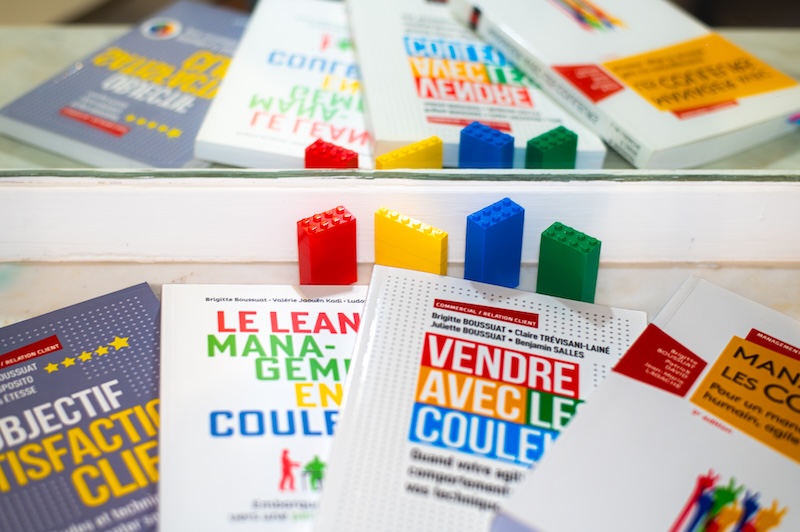 selection de livres méthode 4colors